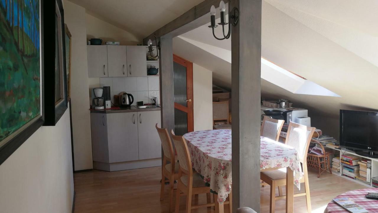 Ausras Mansarde Apartment นิดา ภายนอก รูปภาพ